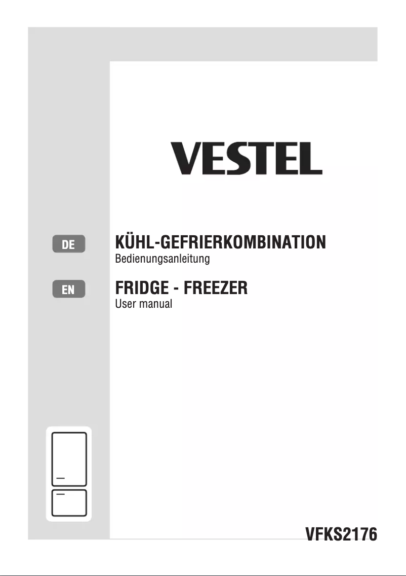 Página 1 del manual Manual de usuario Vestel VFKS2176