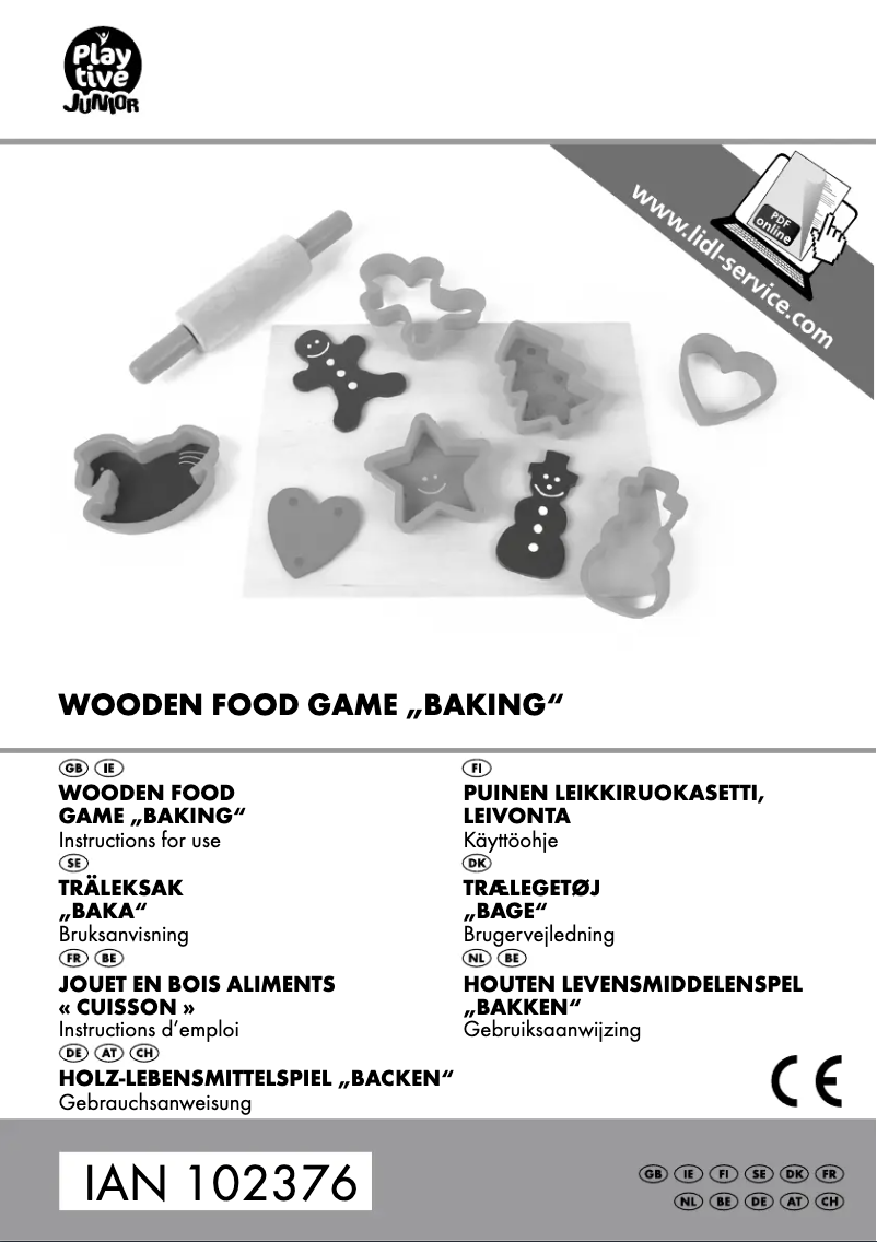 Imagen de la primera página del manual del dispositivo IAN 102376