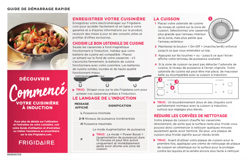 Imagen de la primera página del manual del dispositivo FFIF3054TD