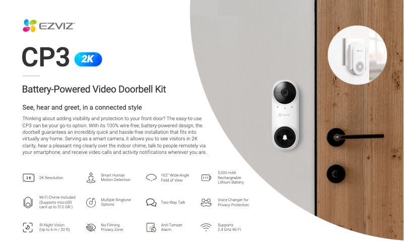 Imagen de la primera página del manual del dispositivo CP3