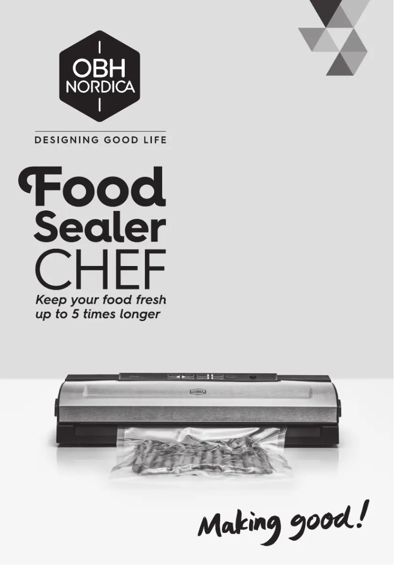 Página nº 1 - Manual de usuario OBH Nordica Chef 7945