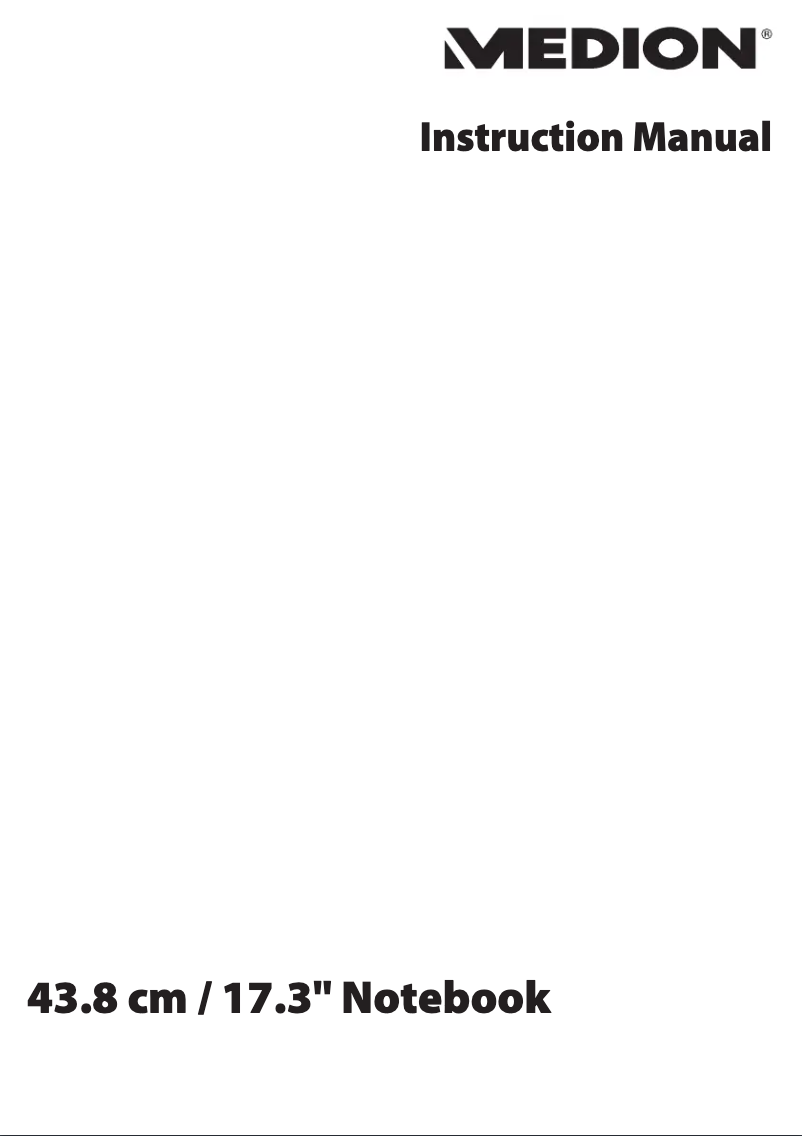 Página nº 1 - Manual de usuario Medion Erazer Scout E20