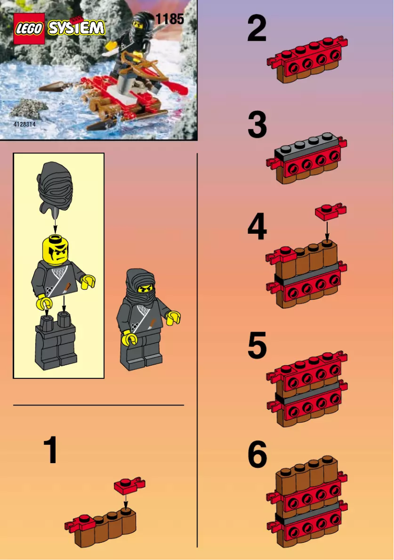 Página 1 del manual Manual de usuario Lego Castle 1185