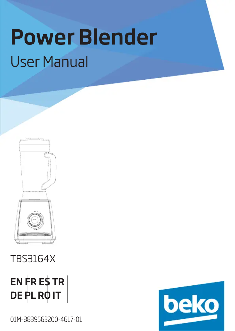 Imagen de la primera página del manual del dispositivo TBS3164X