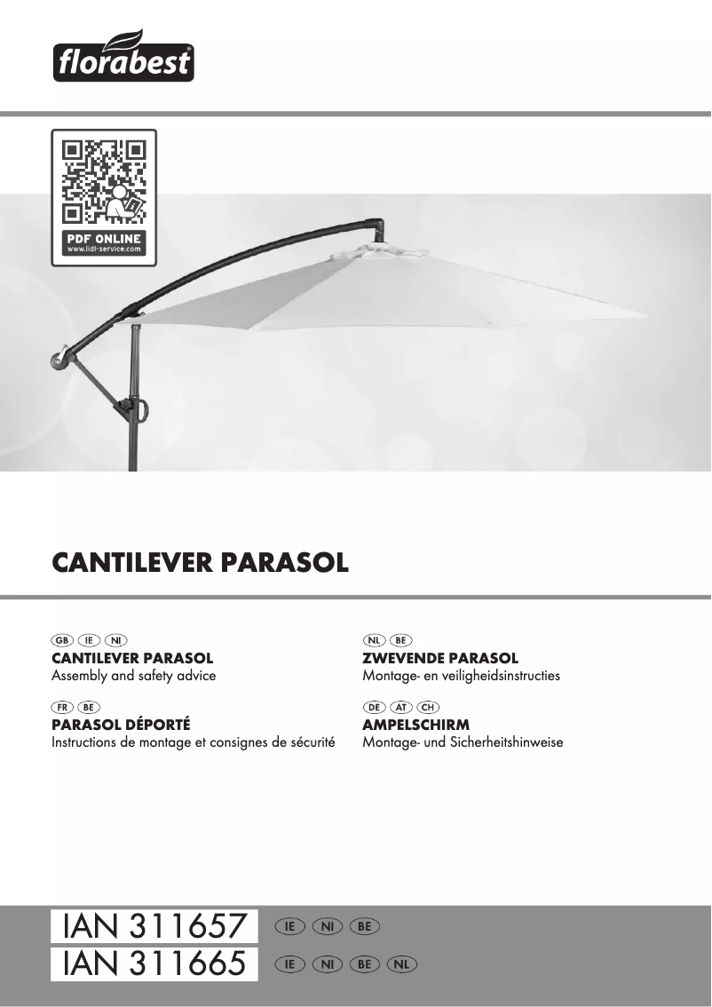 Página nº 1 - Manual de usuario Florabest IAN 311665