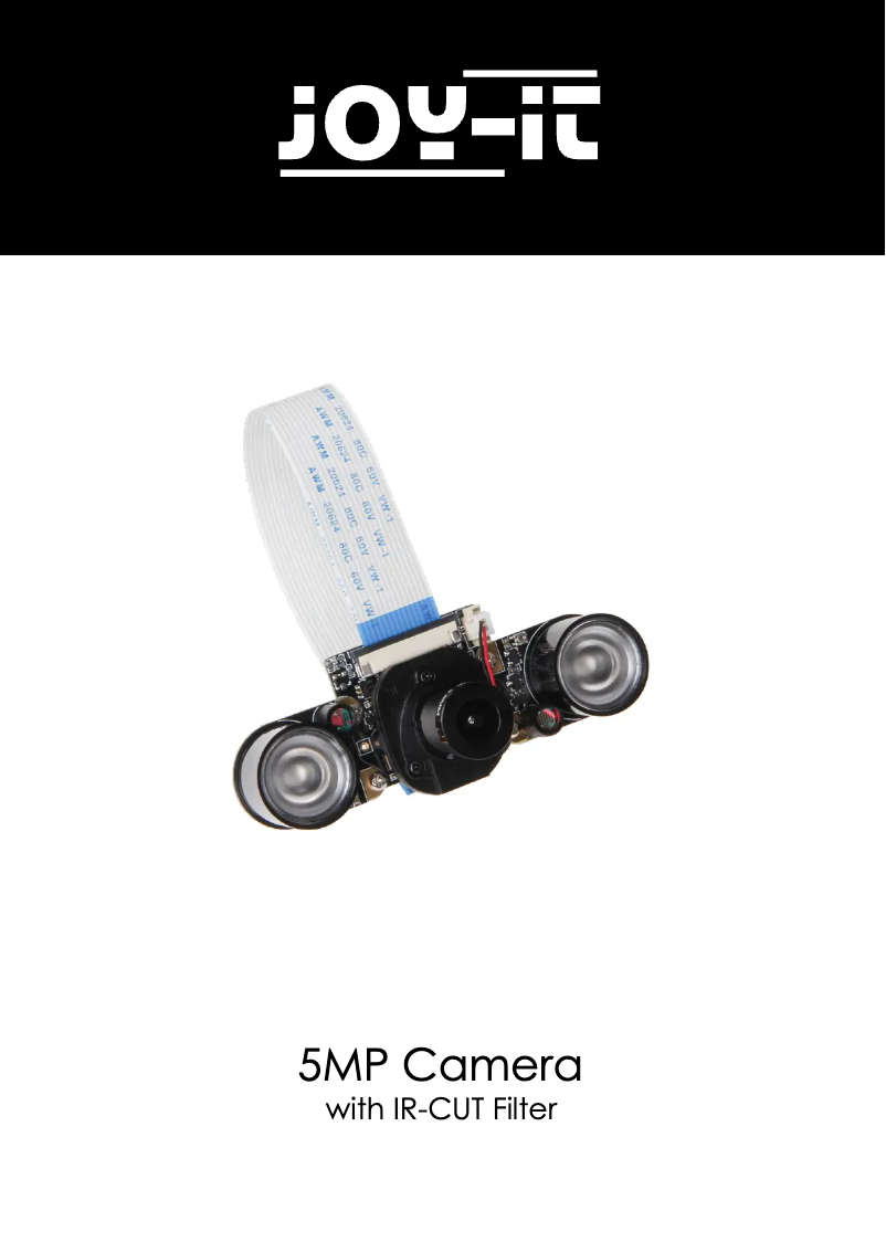 Imagen de la primera página del manual del dispositivo rb-camera-IR_PRO