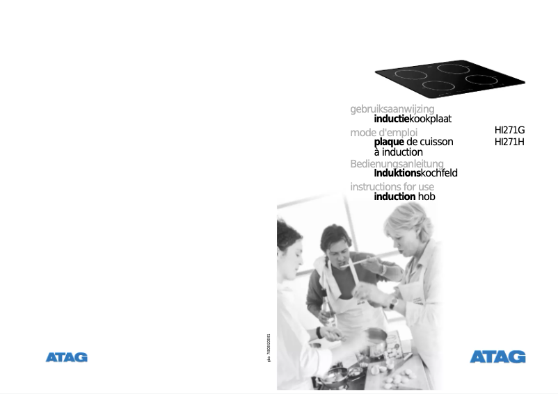 Página 1 del manual Manual de usuario Atag HI271G
