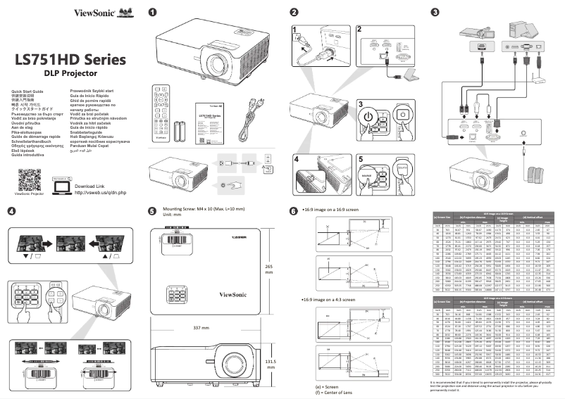 Imagen de la primera página del manual del dispositivo LS751HD