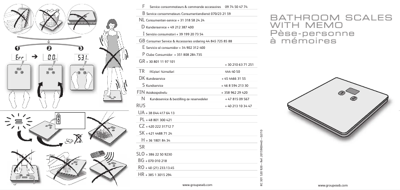 Imagen de la primera página del manual del dispositivo PP3019 Atlantis