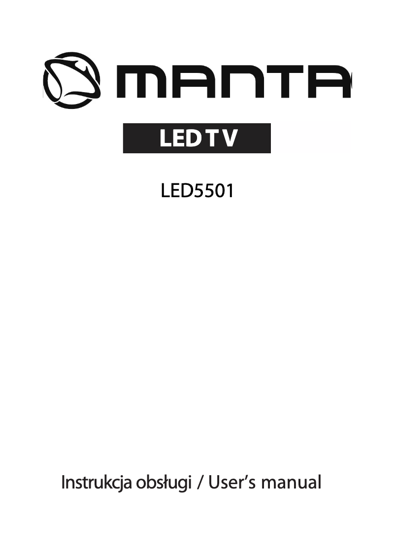 Página 1 del manual Manual de usuario Manta LED5501
