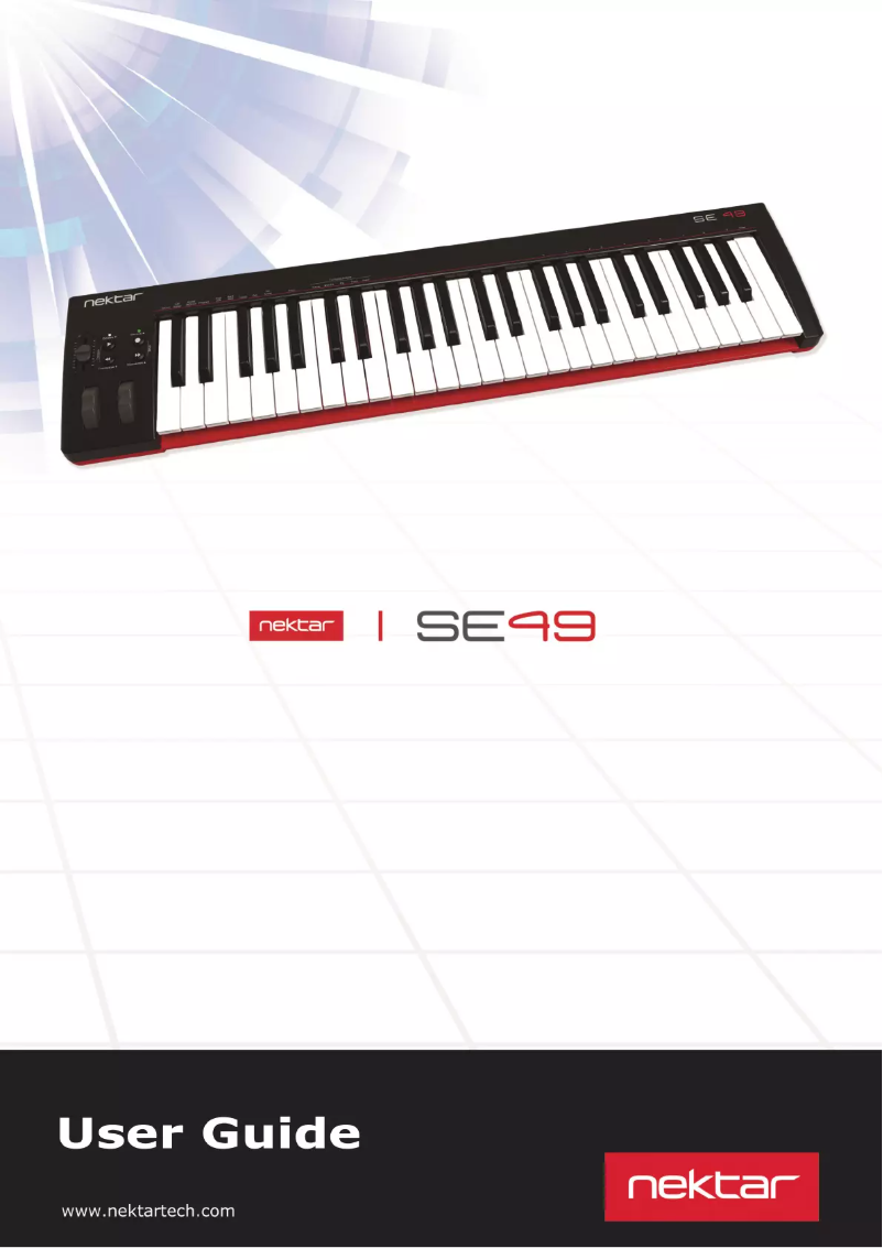 Imagen de la primera página del manual del dispositivo SE49