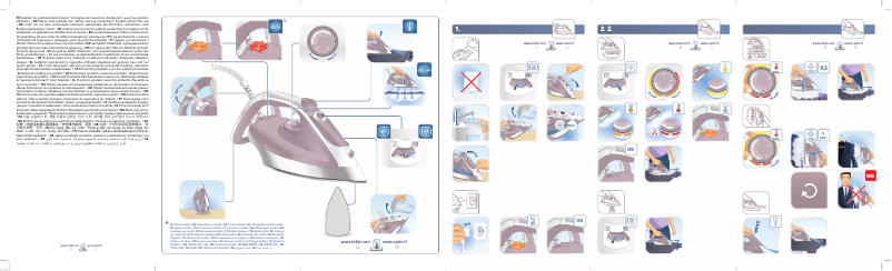 Imagen de la primera página del manual del dispositivo Easygliss Plus FV5714E0