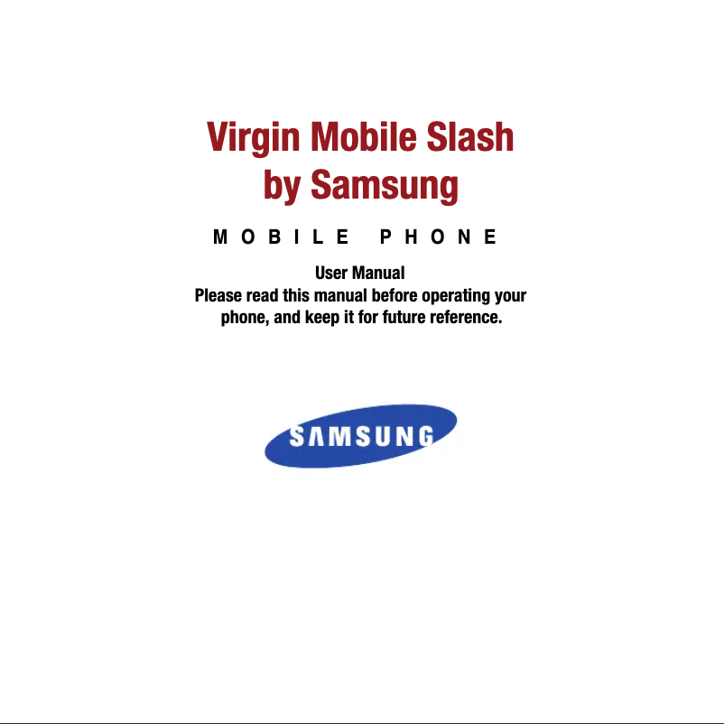 Imagen de la primera página del manual del dispositivo Slash