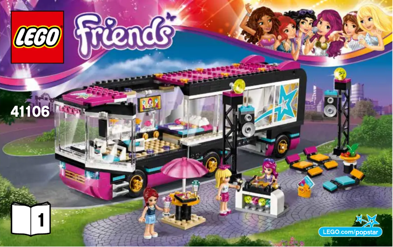 Página 1 del manual Manual de usuario Lego Friends 41106
