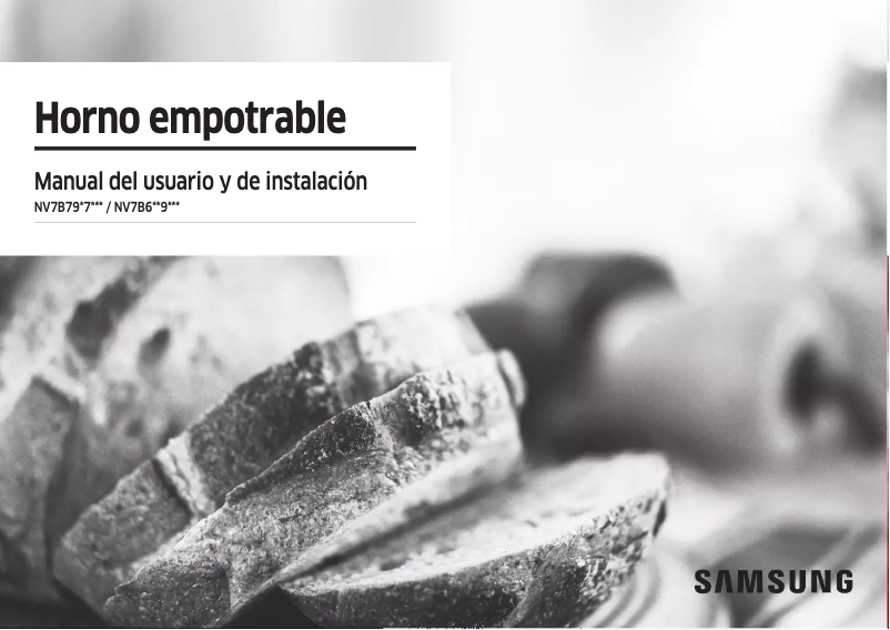 Página 1 del manual Manual de usuario Samsung NV7B6699ACK