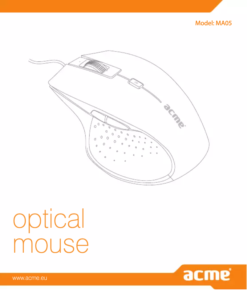 Imagen de la primera página del manual del dispositivo MA05