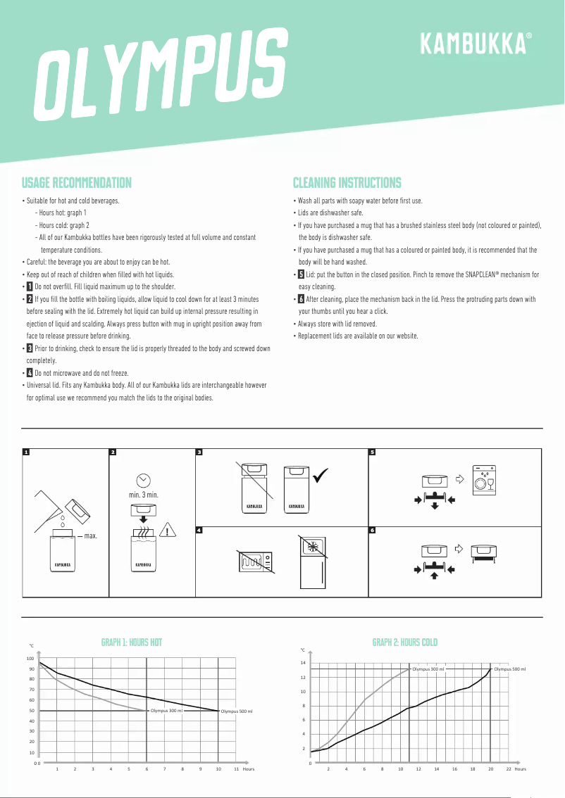 Imagen de la primera página del manual del dispositivo Olympus