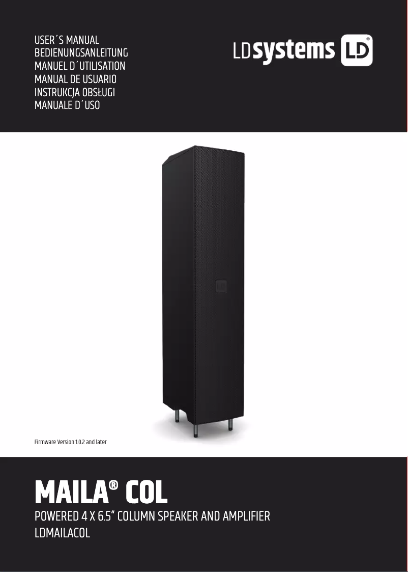 Página nº 1 - Manual de usuario LD Systems MAILA SAT