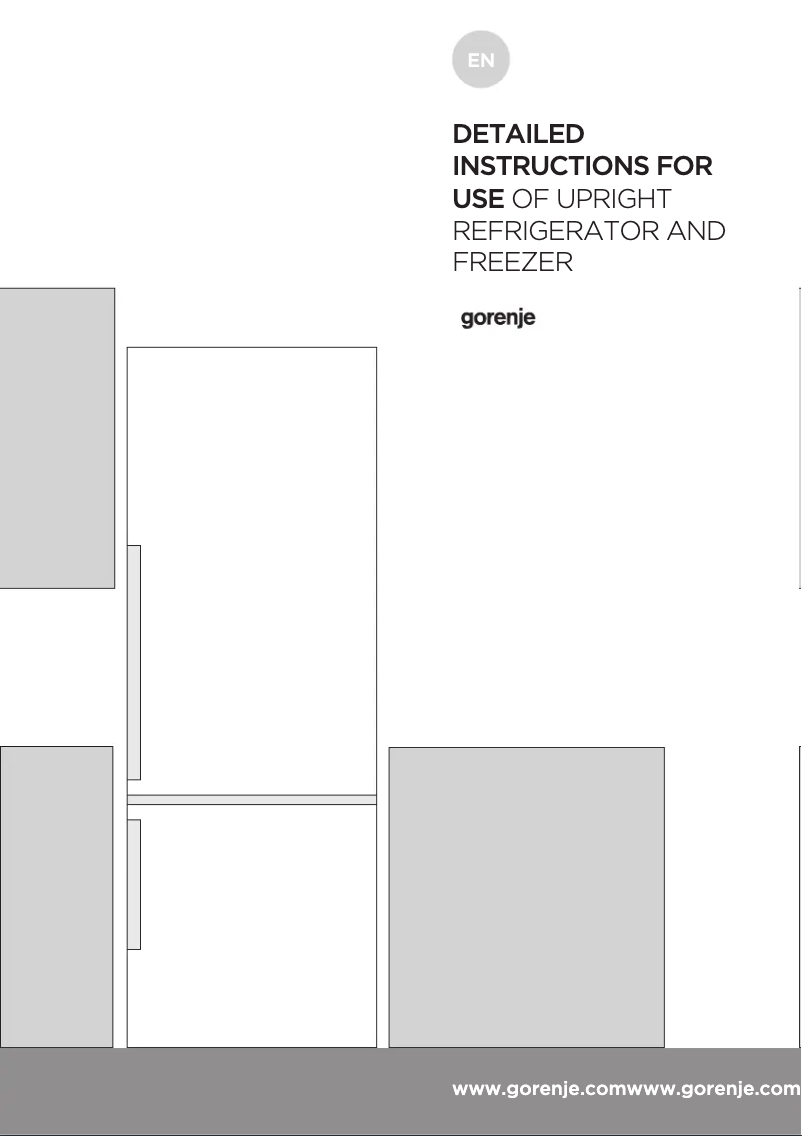 Página 1 del manual Manual de usuario Gorenje ONRK193BK