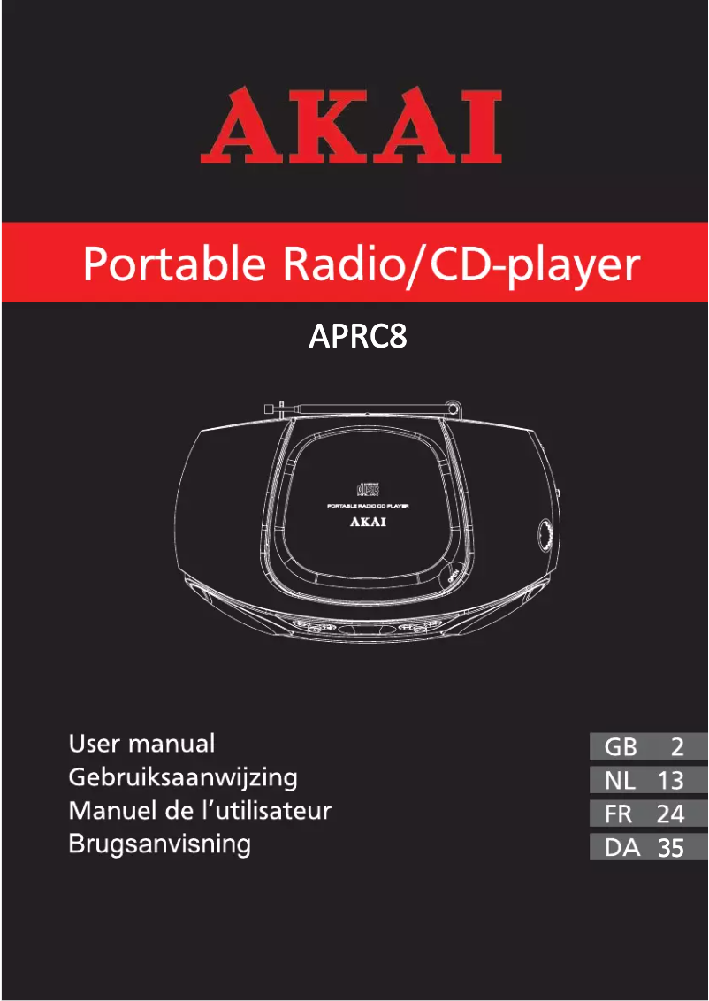 Imagen de la primera página del manual del dispositivo APRC8