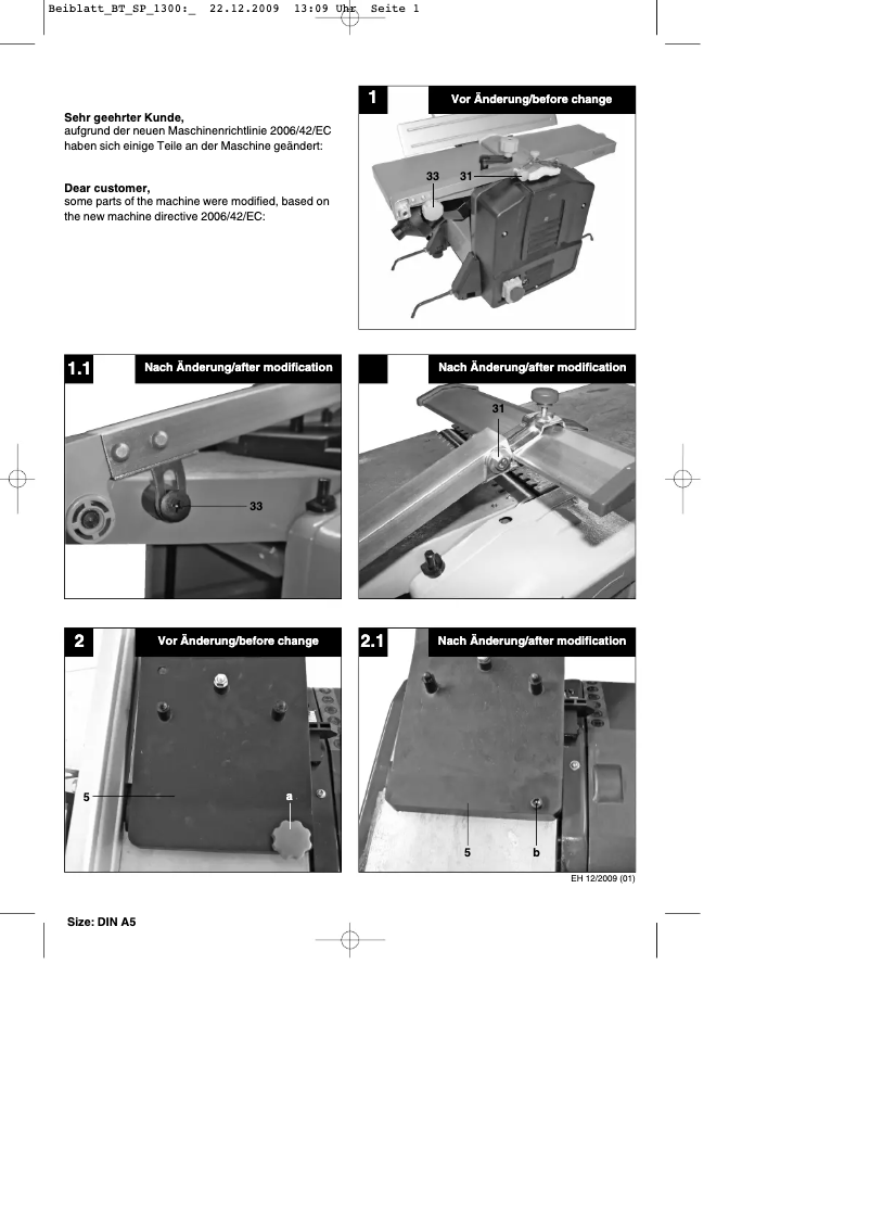 Página nº 1 - Manual de usuario Herkules H-H 1300 Set