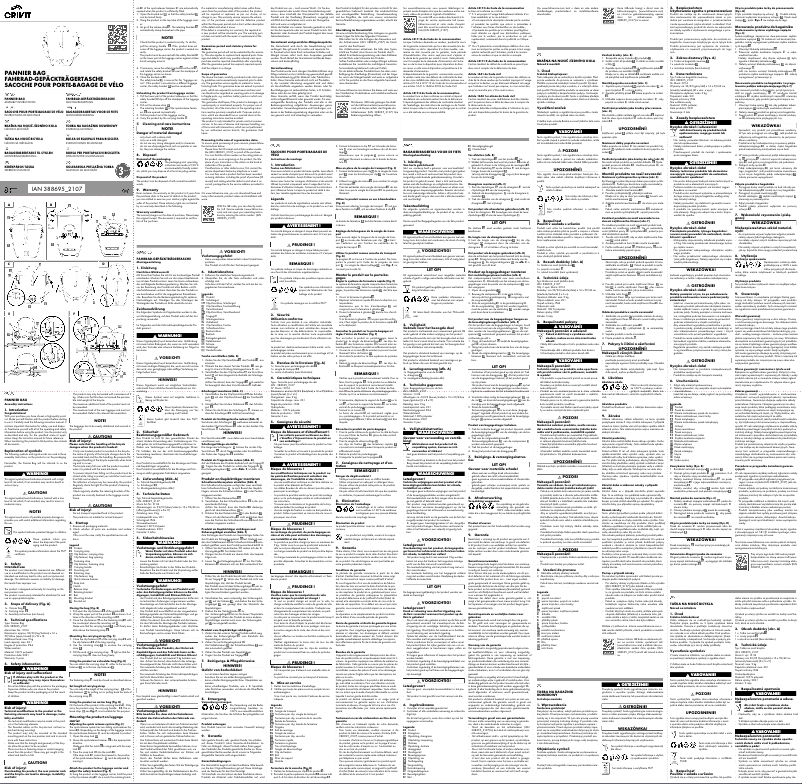 Imagen de la primera página del manual del dispositivo IAN 388695