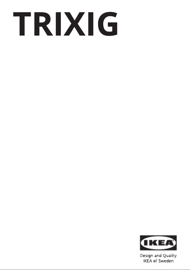 Imagen de la primera página del manual del dispositivo TRIXIG 305.469.14