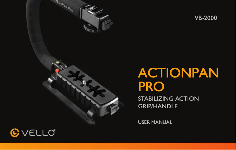 Página 1 del manual Manual de usuario Vello VB-2000