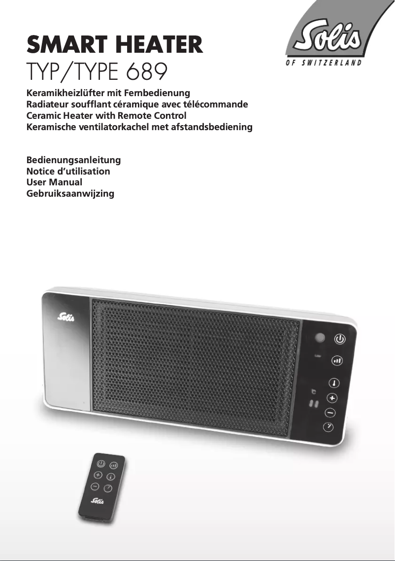 Página 1 del manual Manual de usuario Solis 689