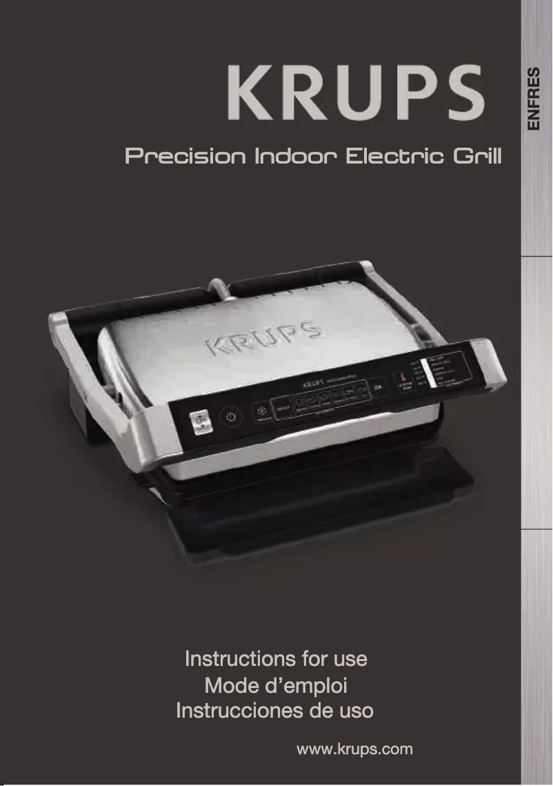 Página 1 del manual Manual de usuario Krups Precision MG705