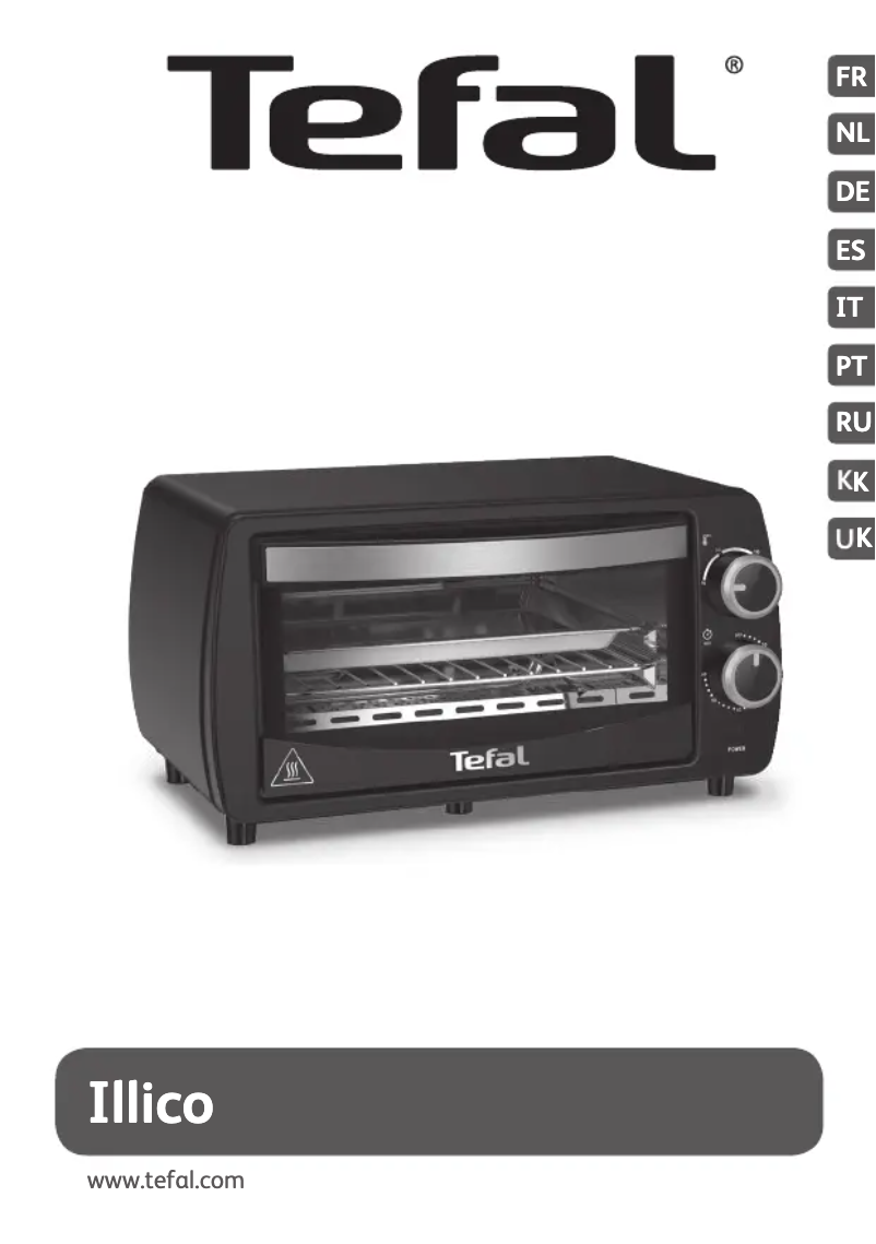 Página 1 del manual Manual de usuario Tefal Illico OF3108