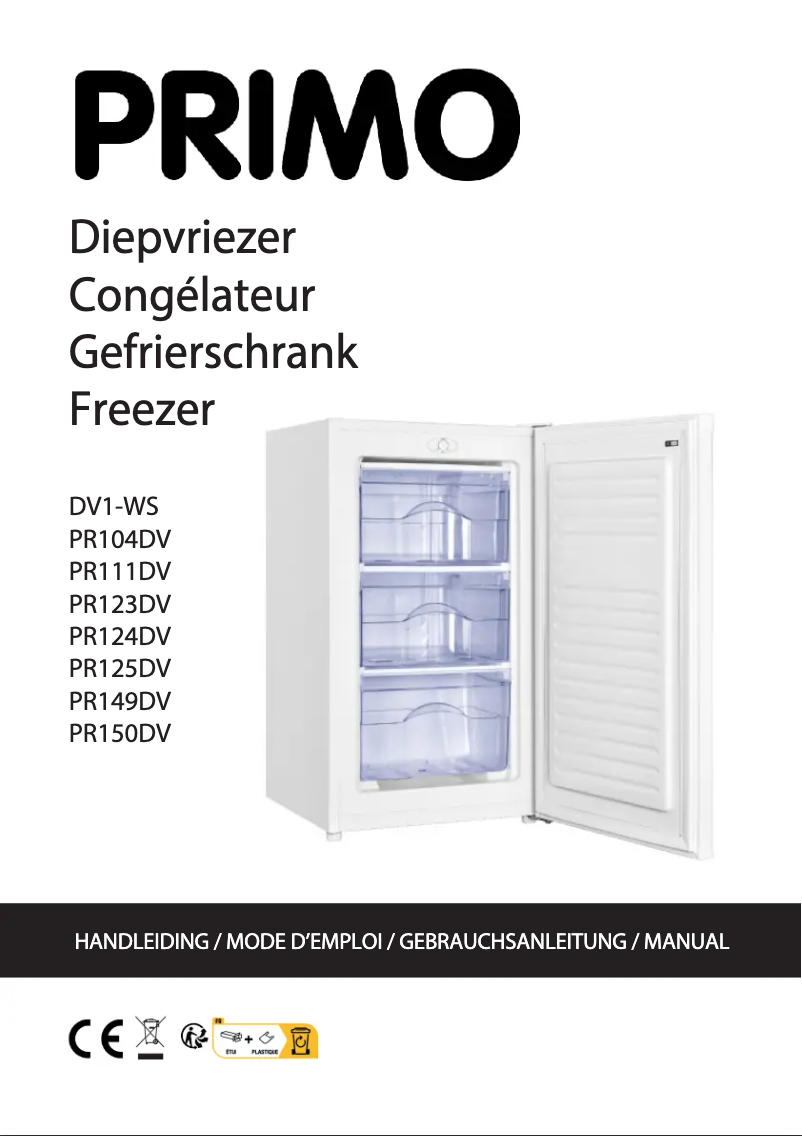 Página 1 del manual Manual de usuario Primo PR125DV