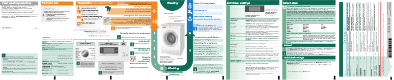 Página 1 del manual Manual de uso y mantenimiento Siemens WM16S742EE