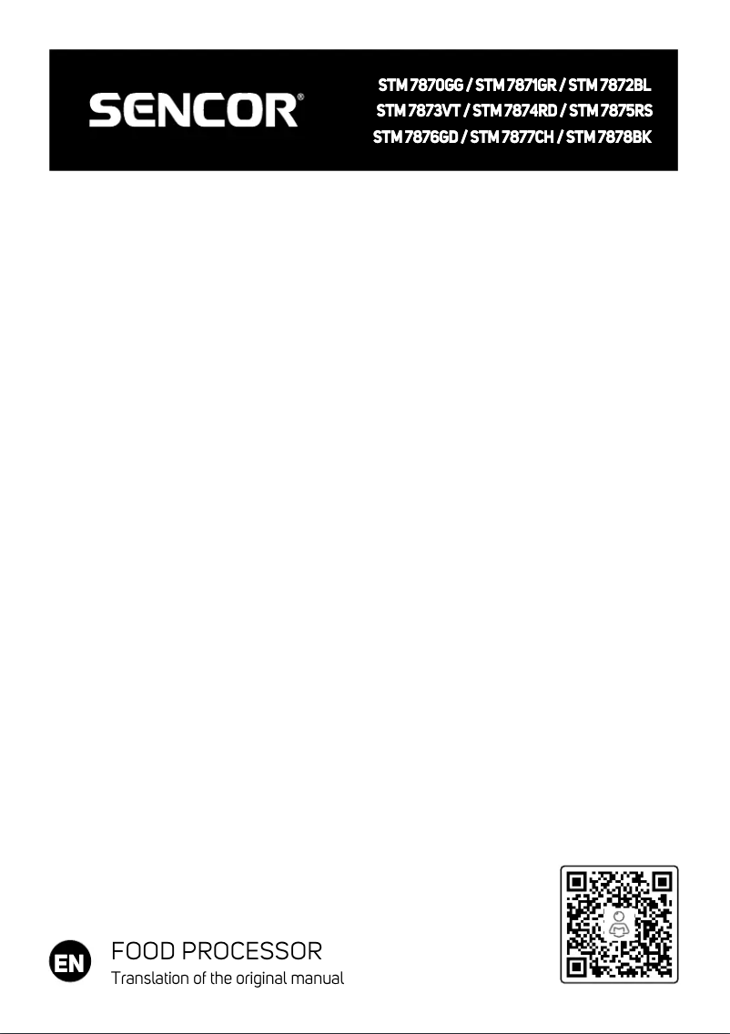 Imagen de la primera página del manual del dispositivo STM 7876GD