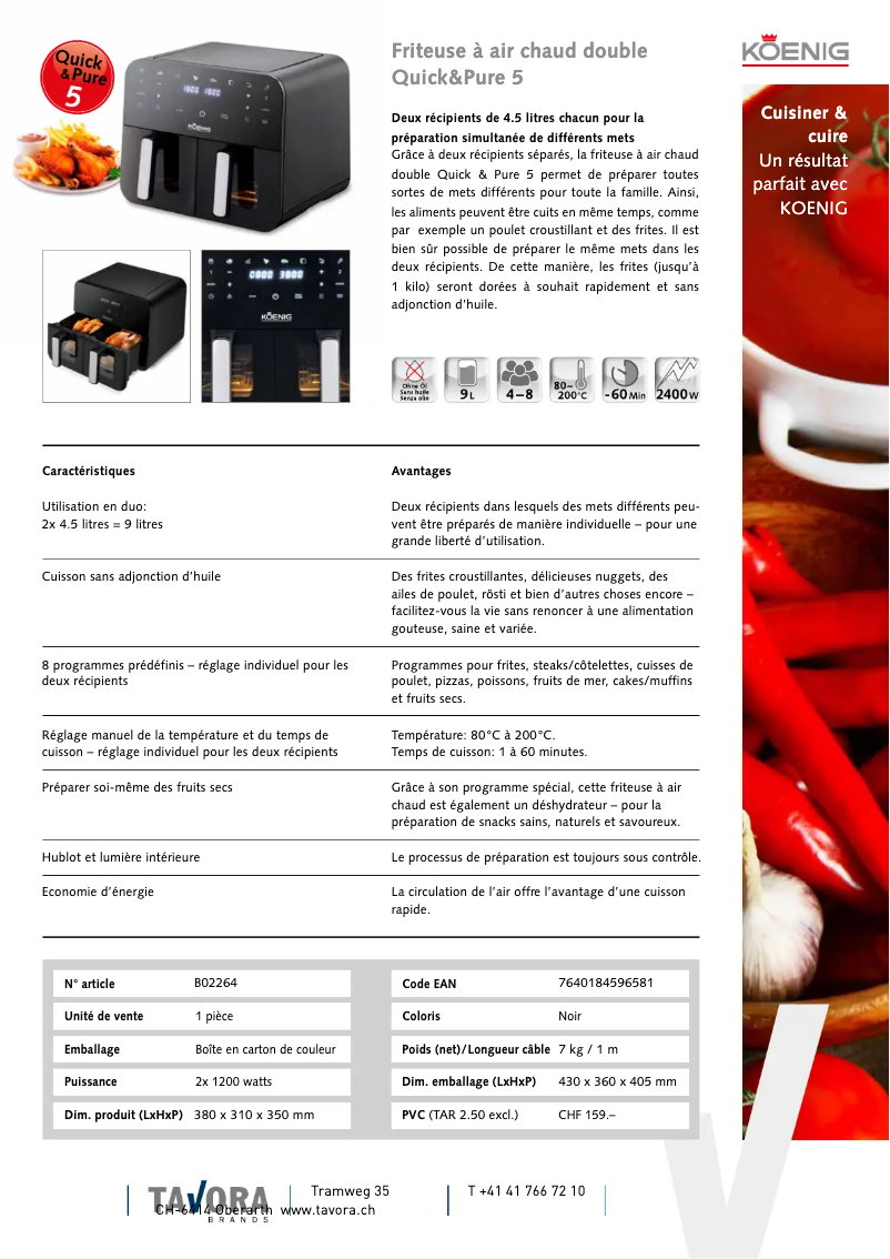 Imagen de la primera página del manual del dispositivo B02264