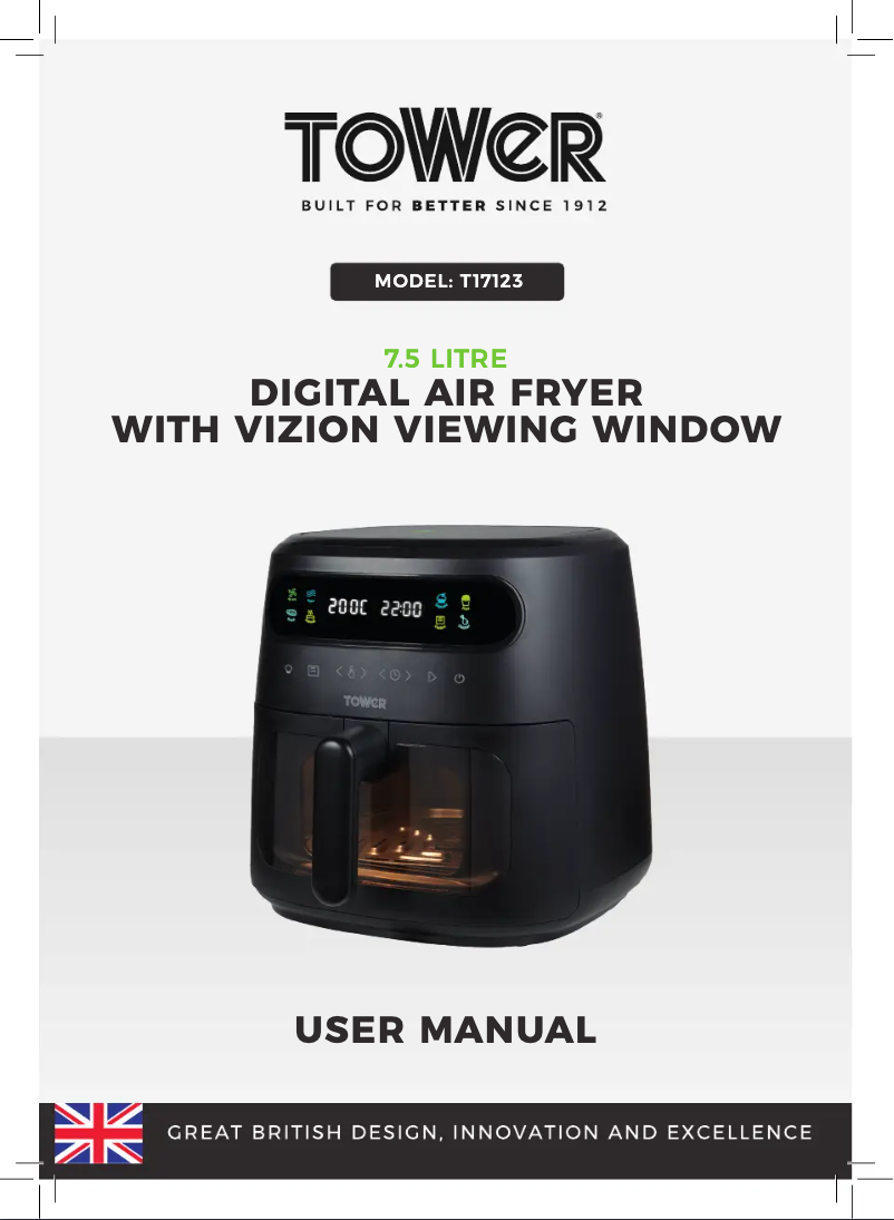 Imagen de la primera página del manual del dispositivo Vortx T17123