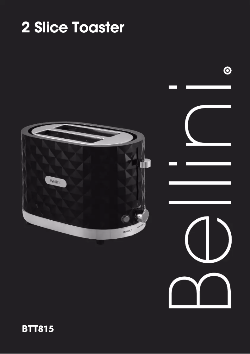 Imagen de la primera página del manual del dispositivo BTT815