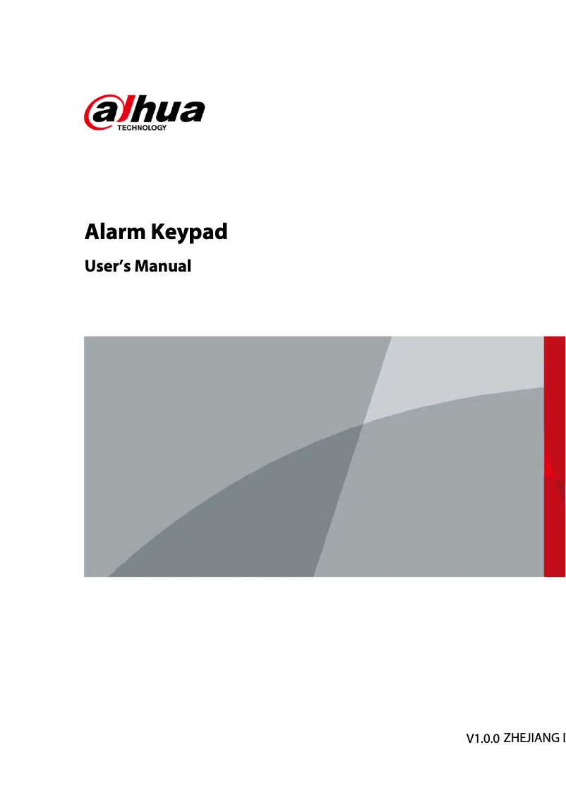 Página nº 1 - Manual de usuario Dahua Technology ARK50C-R