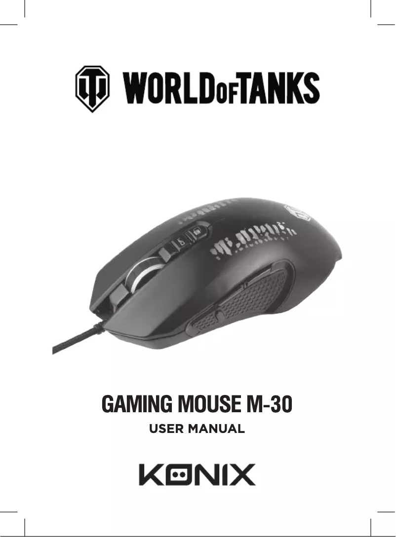 Página nº 1 - Manual de usuario Konix World Of Tanks M-30