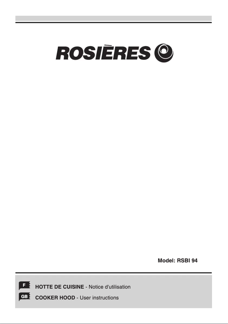 Imagen de la primera página del manual del dispositivo RBSI94IN