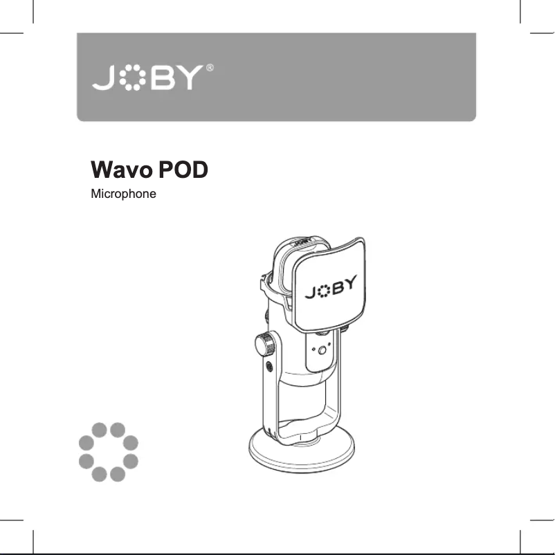 Página 1 del manual Manual de usuario Joby Wavo Pod