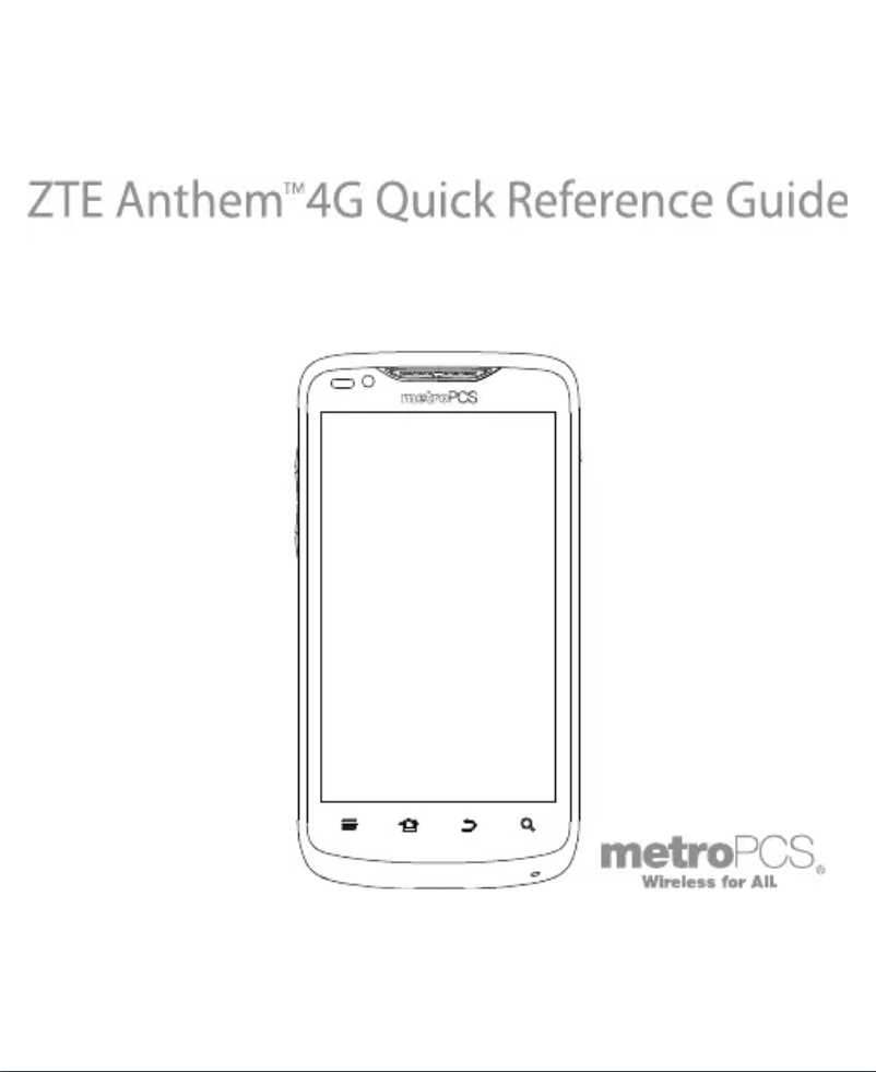 Imagen de la primera página del manual del dispositivo Anthem 4G