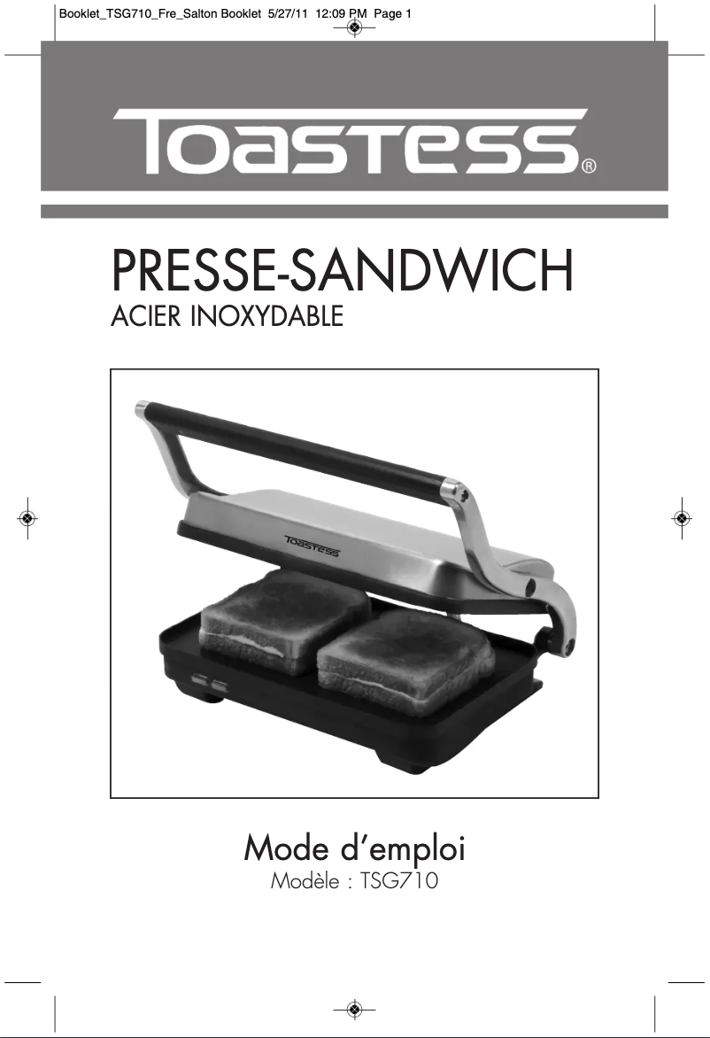 Página nº 1 - Manual de usuario Salton TSG710