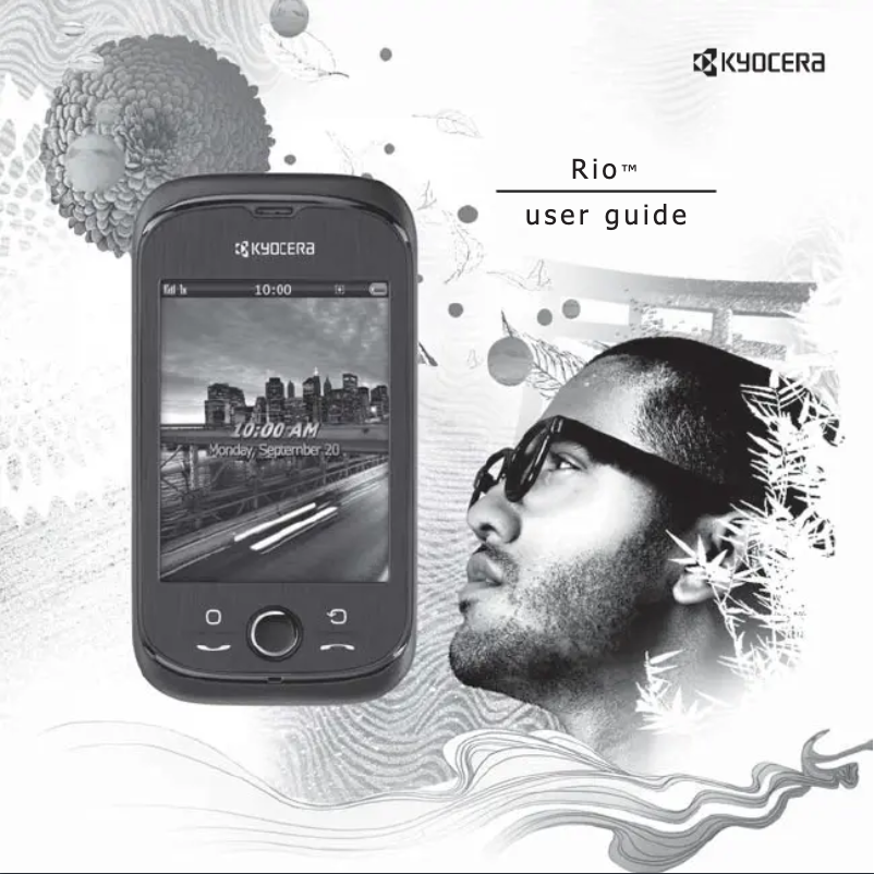 Página 1 del manual Manual de usuario Kyocera Rio