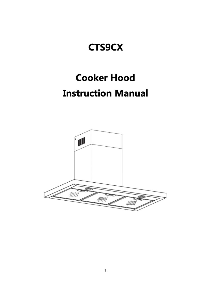 Página 1 del manual Manual de usuario Candy CTS9CX