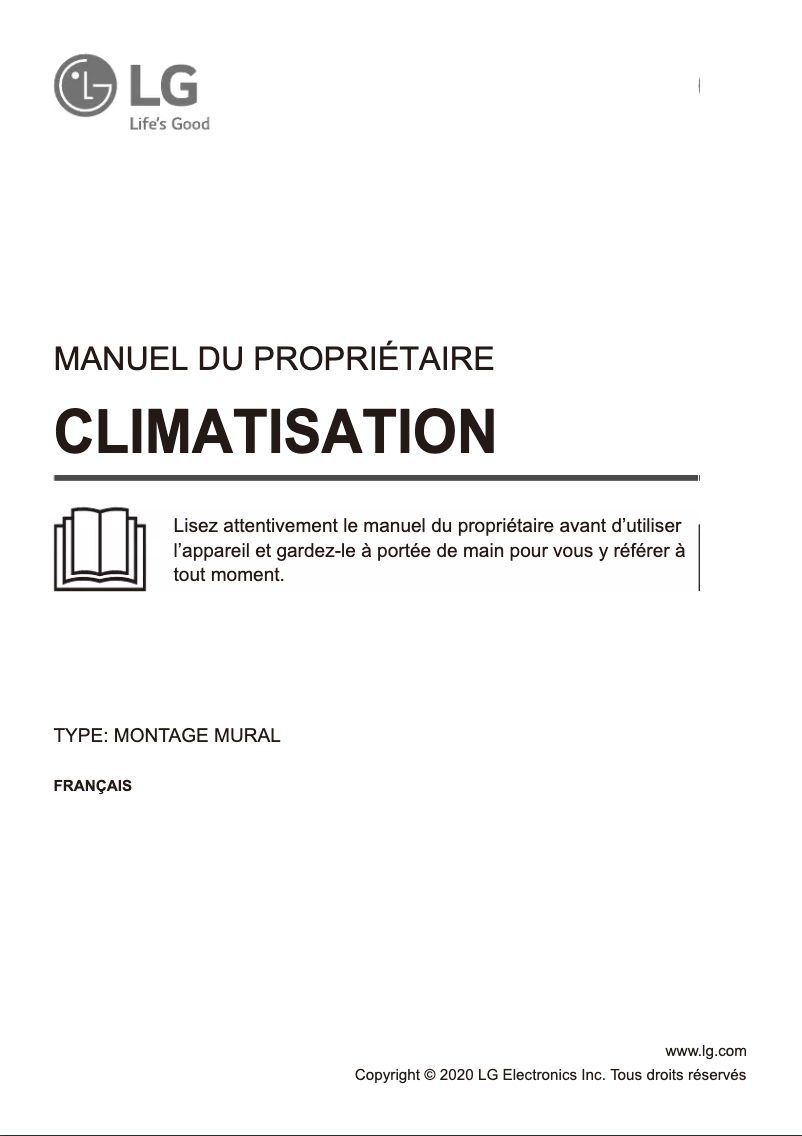 Imagen de la primera página del manual del dispositivo AMNW12GSJC0