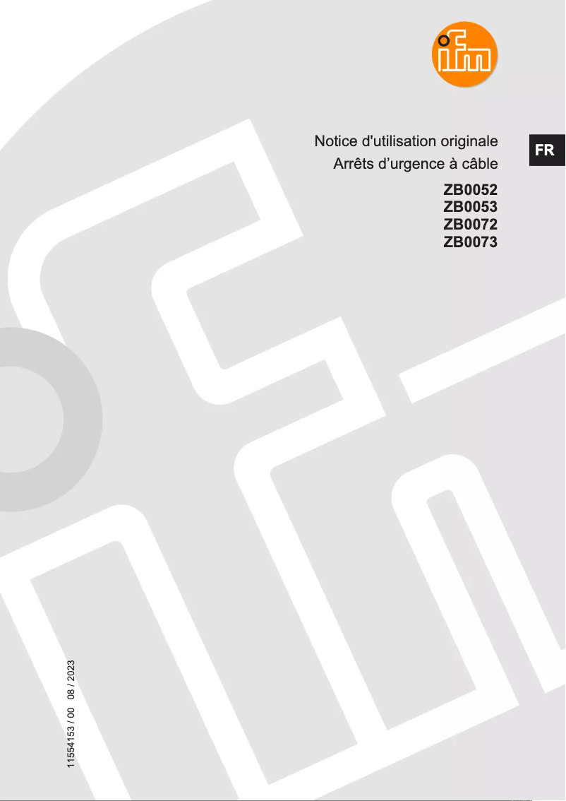 Imagen de la primera página del manual del dispositivo ZB0053