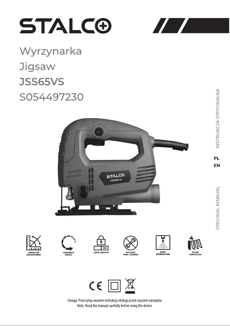 Página nº 1 - Manual de usuario Stalco JSS65VS