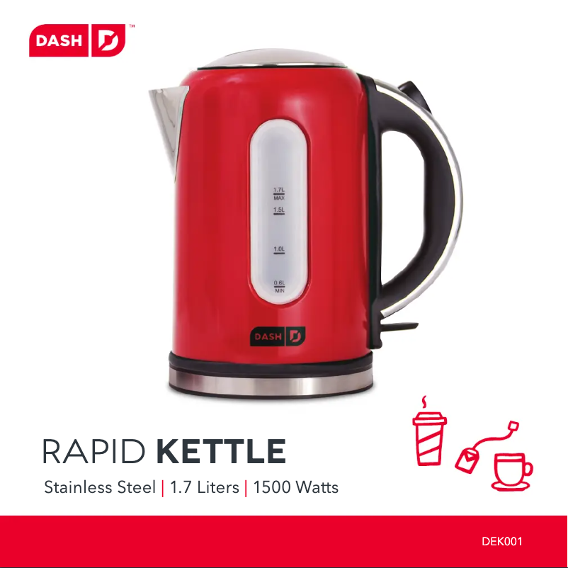 Imagen de la primera página del manual del dispositivo Rapid DEK001RD