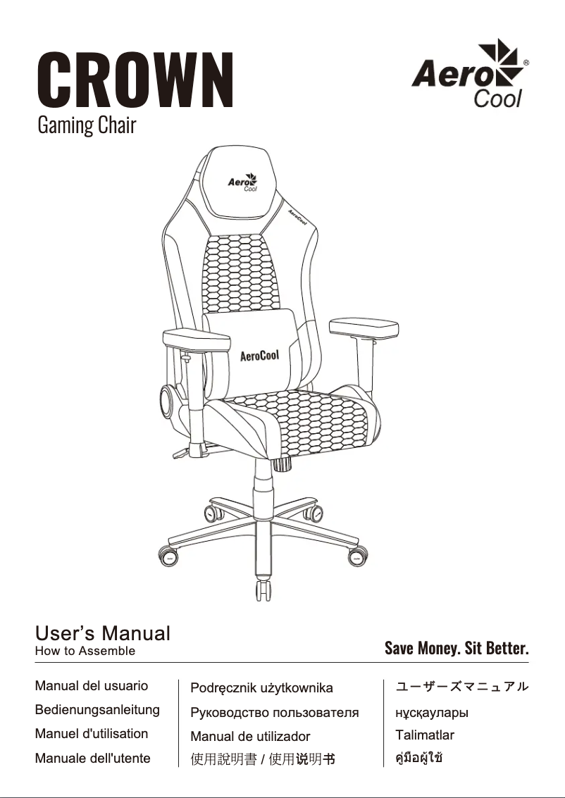 Página 1 del manual Manual de usuario AeroCool Crown